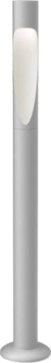 Louis Poulsen Flindt Garden pullert 3000K base aluminium høy