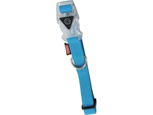 Zolux Zolux Adjustable Silicone Collar 25 Mm Blue Col