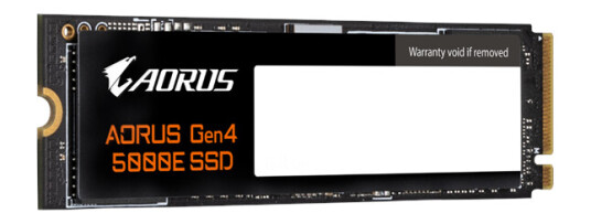 GIGABYTE AORUS Gen4 5000E SSD - 500GB - M.2 2280 - PCIe 4.0