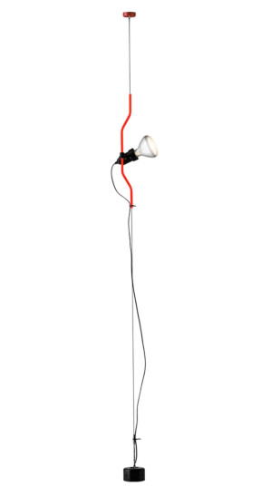 Flos Flos Parentesi taklampe med dimmer - rød Flos Flos Parentesi taklampe med dimmer - rød