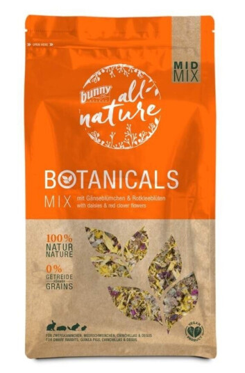 Bunny Nature Botanicals Mix Tusenfryd & Rødkløver 120 G