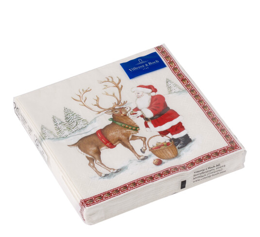 Villeroy & Boch Winter Specials reinsdyr kaffeservietter 20-pk