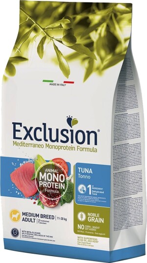 Exclusion Mediterraneo Adult Fisk Medium 2 X 12 kg