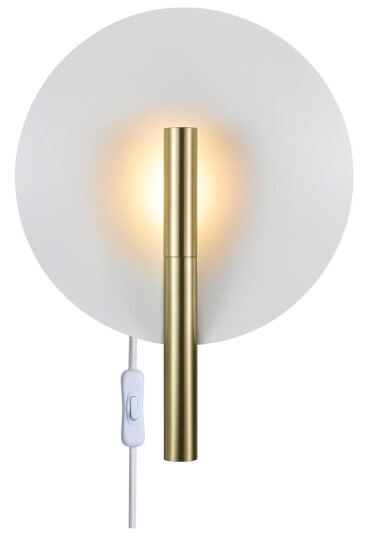 Design For The People Furiko Vegglampe Børstet Messing