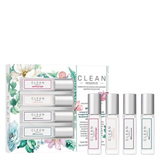 Clean Reserve Spring Layering Collection Gavesett med 4 Eau de Parfum