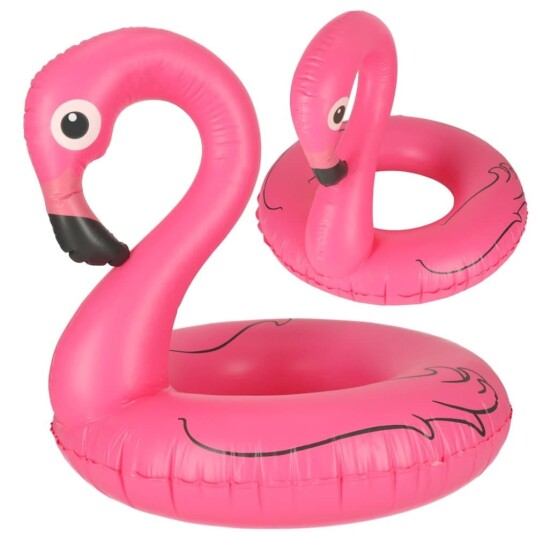 Flamingo oppblåsbart hjul 90cm