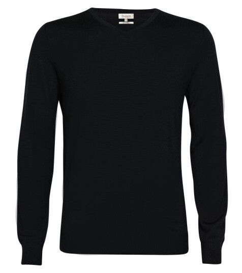 Tracker 3096 Merinoull V-hals Cardigan Sort 1 stk STK-309604 4XL