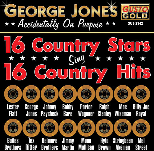 George Jones 16 Country Stars Sing 16 Country Hits CD