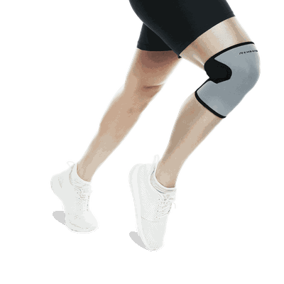 Rehband Basic Line Knee Sleeve 3mm, knestøtte, unisex Black XL