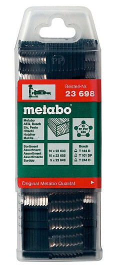 Metabo Stikksagblader Sortiment 25 stk