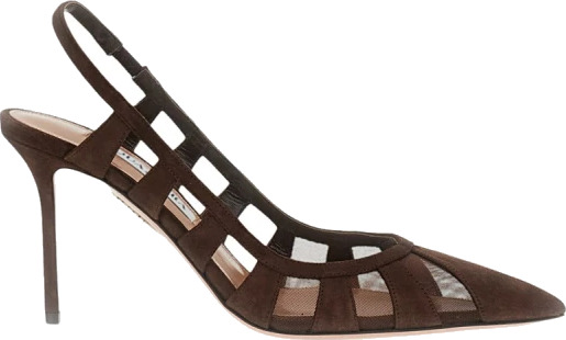 Aquazzura Dame Sko Brun 36 EU,