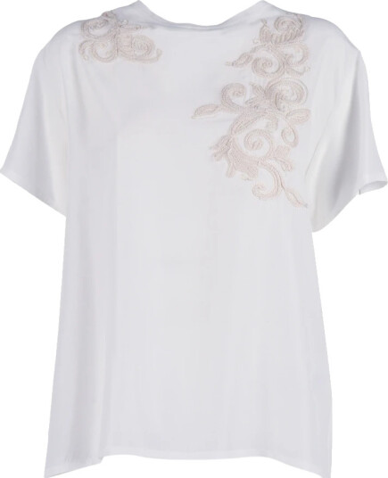 Ermanno Scervino Dame Topper Hvit M,