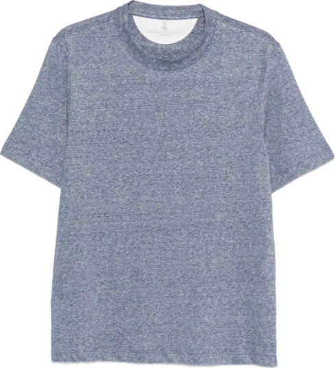 Brunello Cucinelli Herre Topper Blå 2XL,