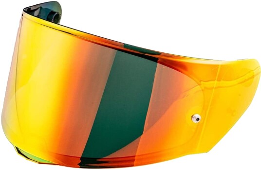 LS2 Visir FF320/FF353/FF800 - Rødt Sølv/Rødt Speil