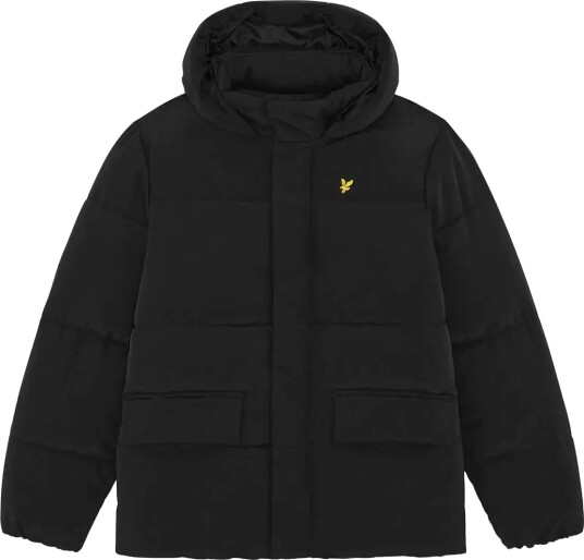 Lyle & Scott Nylon Padded Coat Black 128 134