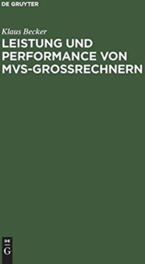 Leistung und Performance von MVS Großrechnern