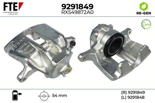 FTE 9291849 Bremsecaliper FTE 9291849 Bremsecaliper