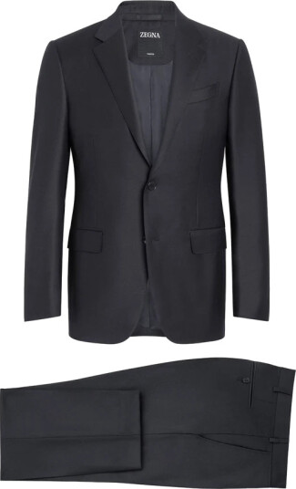 Zegna Herre Dress Blå 2XL,