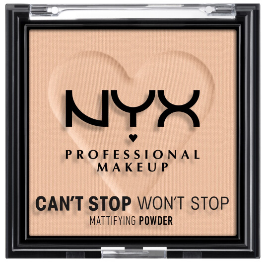NYX Professional Makeup Cant Stop Wont Stop Mattifying Powder Light Medium