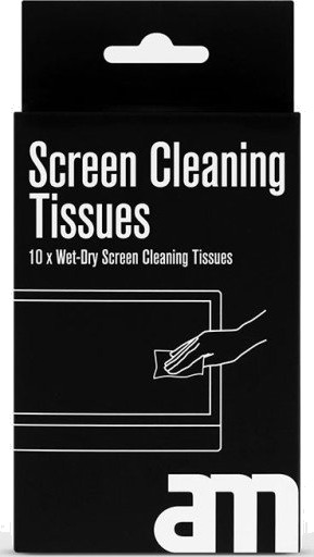 AM Get Clean Rengj??ringsservietter for Skjerm   10 stk