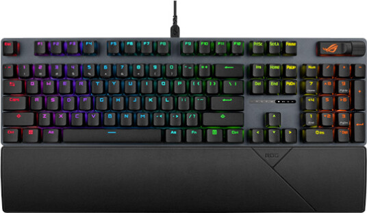 ASUS ROG Strix Scope II X Gamingtastatur Full Size Nordisk Svart