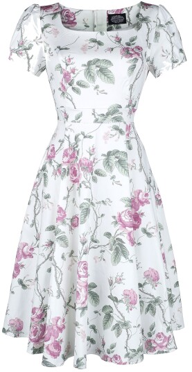 H&R London   Rockabilly Middellang kjole   Lenja Swing Kjole   XS til 4XL   Damer   flerfarget