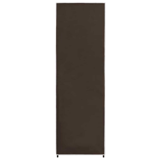 vidaXL Garderobe brun 87x49x159 cm stoff vidaXL Garderobe brun 87x49x159 cm stoff