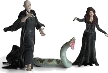 Schleich Harry Potter Voldemort, Nagini & Bellatrix Lestrange Figursett Schleich Harry Potter Voldemort, Nagini & Bellatrix Lestrange Figursett