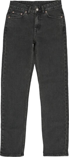 Dr Denim Straw Mid Slim   Black   30 x 32