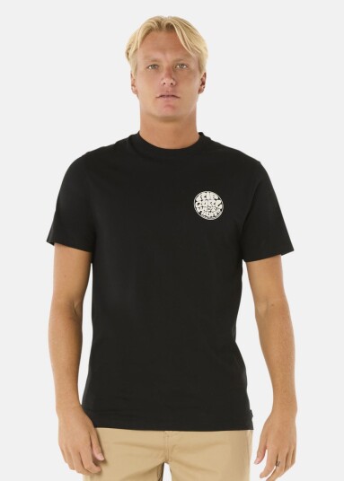 Rip Curl Wettie Icon Tee Black 2xl T Shirts