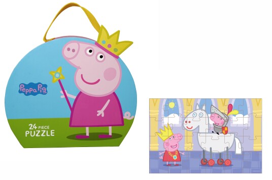 Barbo Toys Peppa Pig - Puzzle Suitcase - Peppa Princess