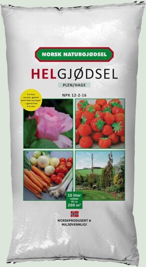 Helgjødsel  15 liter.