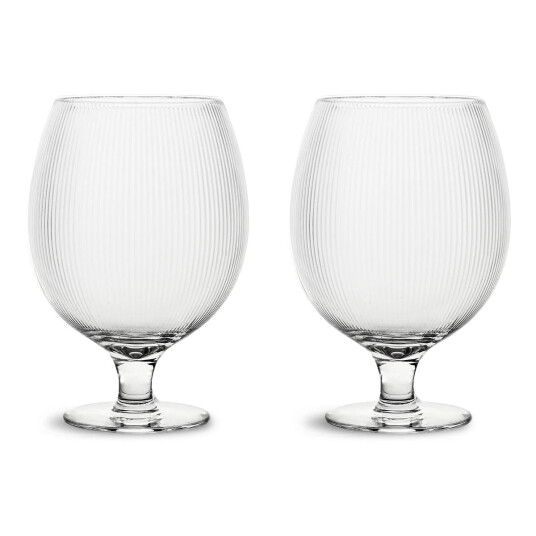 Sagaform Blanka ølglass 50 cl 2 stk klar Sagaform Blanka ølglass 50 cl 2 stk klar