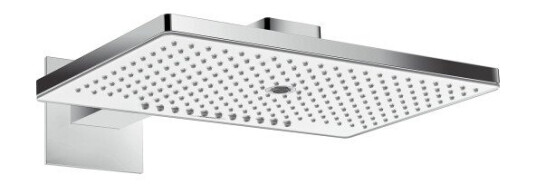 Hansgrohe Rainmaker Select 460 3jet 460x300 mm, m/3 stråletyper, Hvit/Krom Hansgrohe Rainmaker Select 460 3jet 460x300 mm, m/3 stråletyper, Hvit/Krom