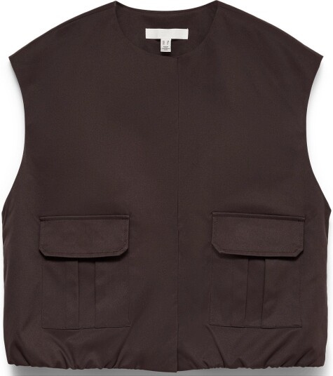 Vero Moda Vmvigga Sl Oversized Waistcoat Prm CHOCOLATE TORTE 42 Vero Moda Vmvigga Sl Oversized Waistcoat Prm CHOCOLATE TORTE 42