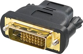Transmedia Dvi / Hdmi Adapter Dvi 24+1 Hdmi Sort Transmedia Dvi / Hdmi Adapter Dvi 24+1 Hdmi Sort