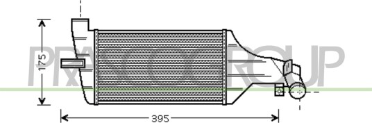 Intercooler PRASCO OP715N001