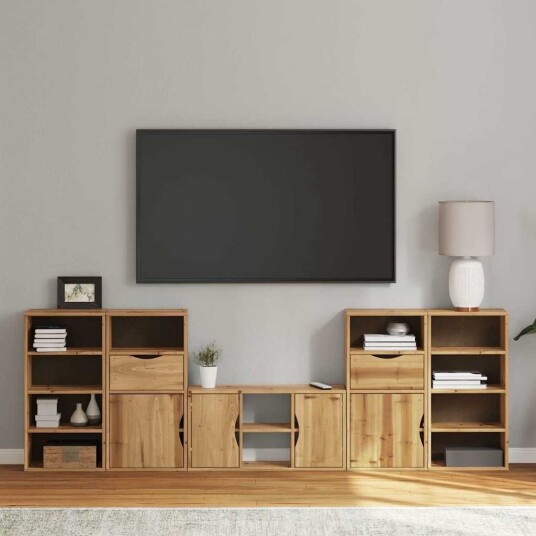 TV enheter med oppbevaring 5 delers ODDA heltre furu