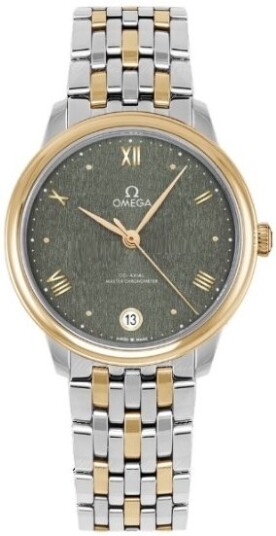 Omega Dameklokke 434.20.34.20.10.001 De Ville Prestige Grå/18 karat