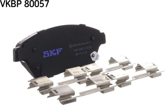 Bremseklosser SKF VKBP 80057 A Bremseklosser SKF VKBP 80057 A