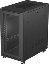 Lanberg Ff01 Series Rack Skap 600 X 1000 Flat Pack With Glass Door Lanberg Ff01 Series Rack Skap 600 X 1000 Flat Pack With Glass Door
