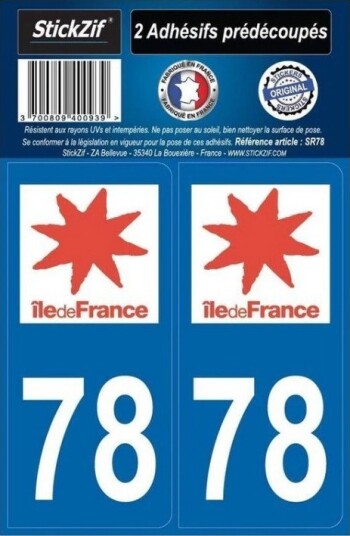 STICKZIF SR78 Klistremerke