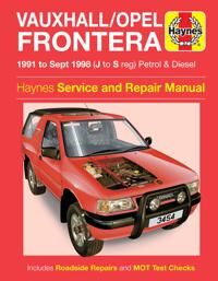 Haynes HM Vauxhall Opel Fontera 1991-1998 Haynes HM Vauxhall Opel Fontera 1991-1998