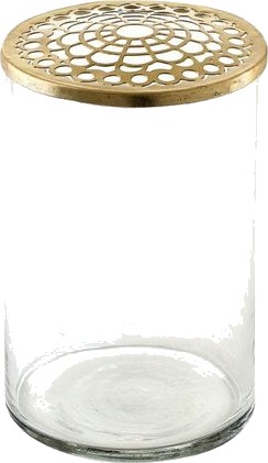 Villa Collection Vase 10x15,5 cm Messing