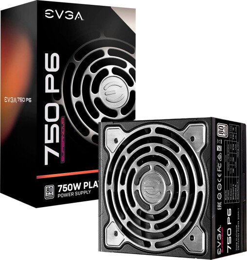 EVGA SuperNOVA 750 P6 Strømforsyning 80+ Platinum 750W