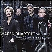 MediaTronixs Hagen Quartet : String Quartets K. 387 & 458 CD Pre-Owned MediaTronixs Hagen Quartet : String Quartets K. 387 & 458 CD Pre-Owned