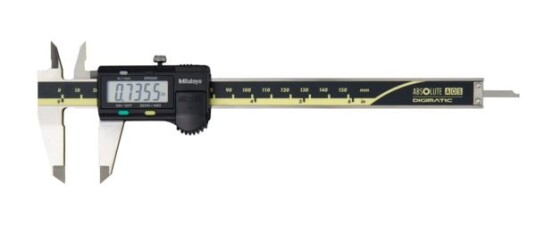 Mitutoyo 500 202 30 ABSOLUTE AOS Digimatic Caliper 0 6in Flat Skaft Datautgang