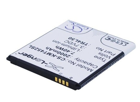 Kazam Trooper 450 Dual SIM batteri (2000 mAh 3.7 V) Kazam Trooper 450 Dual SIM batteri (2000 mAh 3.7 V)
