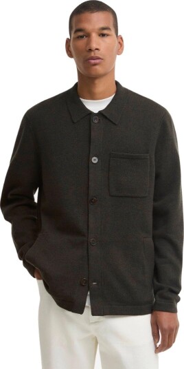 Barbour Bellam wool cardigan XXL grønn herre