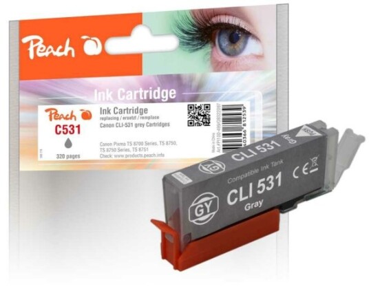 Peach Pi100-499 Standard Utskriftsproduksjon Grå 12,5 Ml 1 Stykker 0 Sider Enkeltpakke
